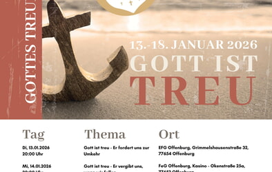 Allianzgebetswoche 13. - 18.1. 