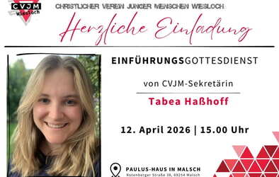 Einladung zum Einf&uuml;hrungsgottesdienst